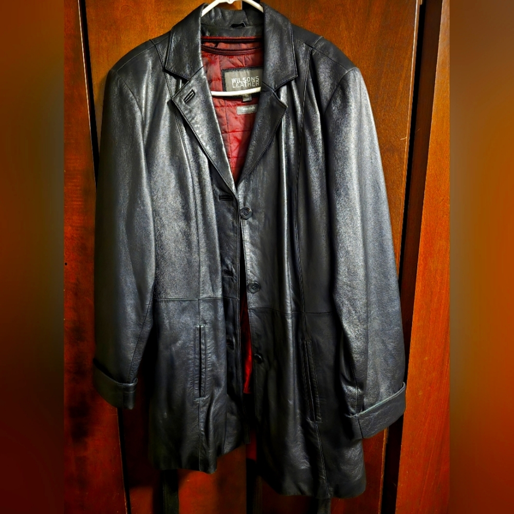 Women's Wilson Leather Quarter Length Thinsulate lined Coat/Jacket size 3xl.